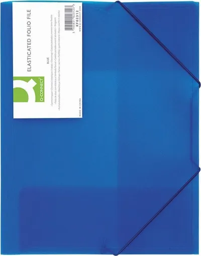 Dosje Q-Connect, A4, e kaltër - 1