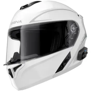 Helmetë modulare Sena Outrush R 22.06, Bluetooth, XXL, e bardhë