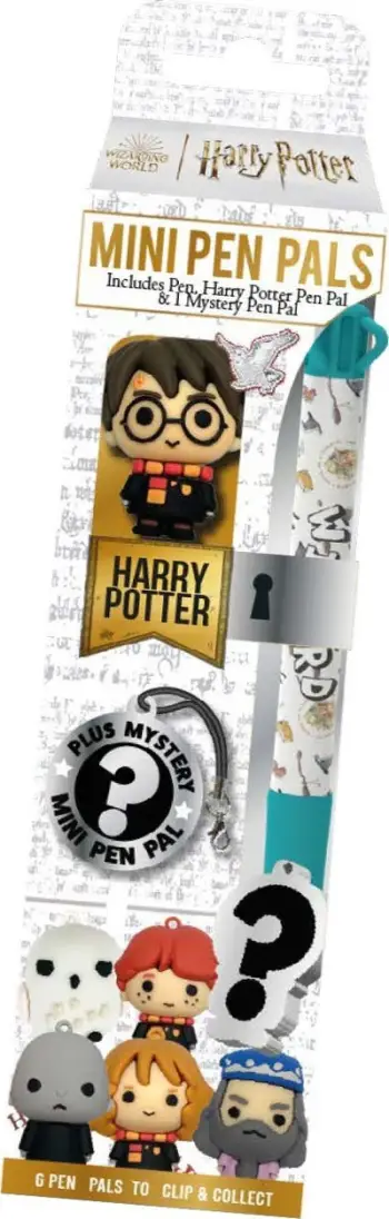 Stilolaps Harry Potter Mini Pen Pals, ballpoint, me figurina, shumëngjyrësh