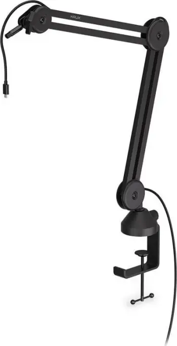 Krah mikrofoni Krux Arm 200S KRXH003, i rregullueshëm, me USB Type C, i zi