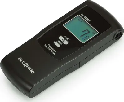 Alkooltest AlcoFind DA-8500E, sensor elektro-kimik, ekran LED, i zi - 3