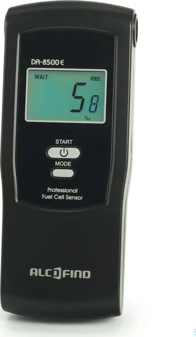 Alkooltest AlcoFind DA-8500E, sensor elektro-kimik, ekran LED, i zi - 5