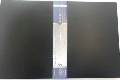 Dosje prezantuese FRESH Offer Folder A4+, 30 xhepa, e zezë - 1