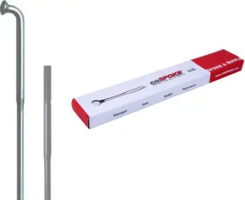 Fije rrote biçiklete CNSPOKE DB454, çelik inox, 270mm, e argjendtë