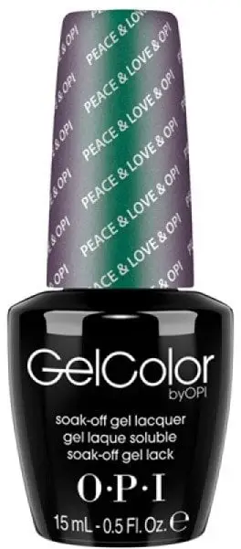 Llak gjysmë-permanent për thonj OPI GelColor, GC F56 Peace & Love & OPI, 15ml