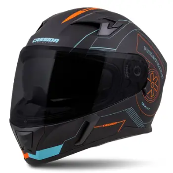 Helmetë moto Cassida 3.0 Turbohead, integrale, me dy vizore, e zezë matte