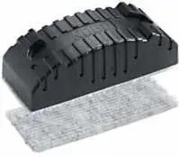 Sfungjer magnetik për tabelë Nobo Magnetic Sponge 34533421, 13.5x5.5 cm, gri