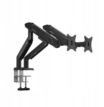 Krah monitori për dy ekrane Anda Seat Stealth Pro II, rregullim ergonomik, i zi