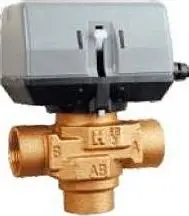 Valvul ndarëse Kospel Honeywell 3-DR, 3/4", 3 drejtimeshe, bronz