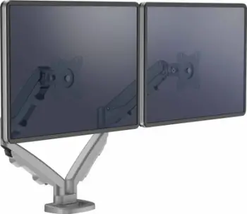 Krah monitori Fellowes Eppa 9683301, 40", 8kg, argjendtë