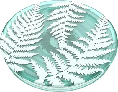 Mbajtëse telefoni PopSockets PlantCore Translucent Fern, ngjitëse, transparente jeshile - 2