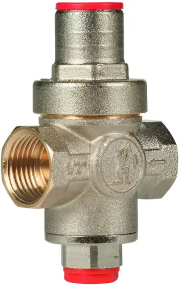 Valvul reduktuese presioni Giacomini R153C, 3/4", me piston, e kuqe