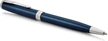 Stilolaps me sferë Parker Sonnet Blue Lacquer 1931536, trup metalik, ngjyrë blu