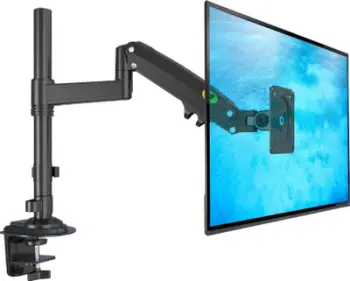 Krah tavoline për monitor HB H100B, 17"-30", VESA, i zi