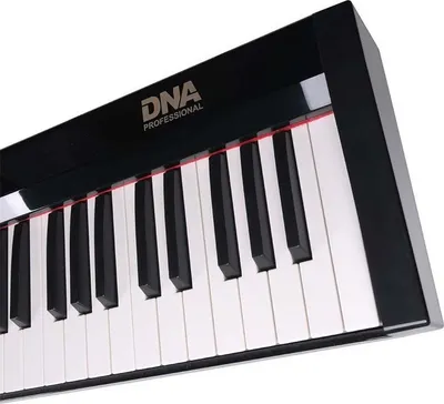 Piano dixhitale DNA SP 88, 88 taste, Bluetooth MIDI, e zezë - 2