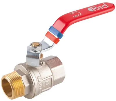 Valvul sferike uji Ferro F Power Pro, nut nut 1", me levë - 1