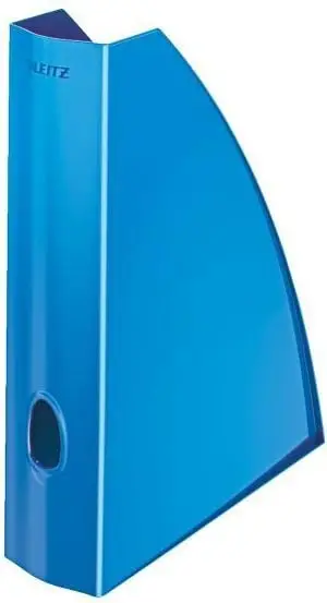 Dosje reviste Leitz WOW 52771036, A4, metalike blu