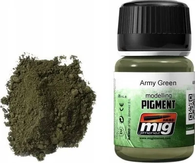 Pigment modelimi Ammo by Mig, Army Green, 35ml, jeshile ushtrie - 2