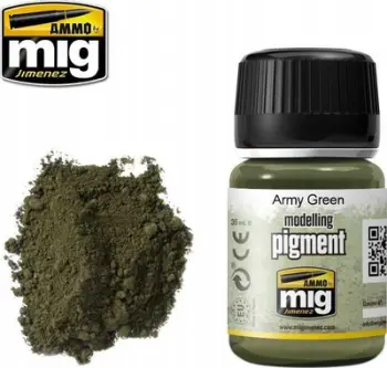 Pigment modelimi Ammo by Mig, Army Green, 35ml, jeshile ushtrie