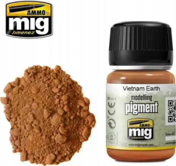 Pigment modelimi Ammo by Mig Vietnam Earth, 35 ml, kafe tokë