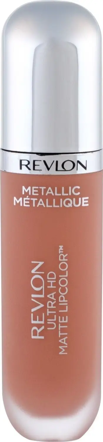 Ruj mat metalik Revlon Ultra HD Metallic Matte Lipcolor 715 HD Glow, 5.9ml, rozë metalike