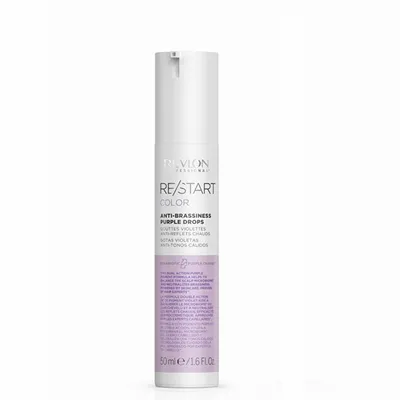 Pika vjollcë për flokë bionde Revlon Professional Restart Color (Anti-Brassiness Purple Drops), 50 ml - 1