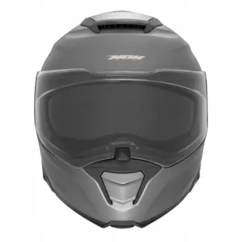 Helmetë moto Nox Jaw N967, flip up, vizor dielli, titanium, L