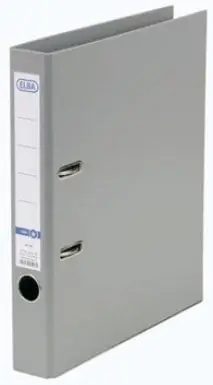 Dosje unazore ELBA Smart 10453 GR, A4, shpinë 5 cm, gri