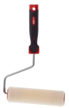 Rul boje Haushalt Rx018, 18 cm, dorezë plastike, i bardhë