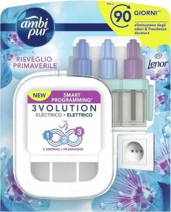 Ambientues elektrik Ambi Pur 3Volution Spring Awakening, aromë pranvere, deri në 90 ditë
