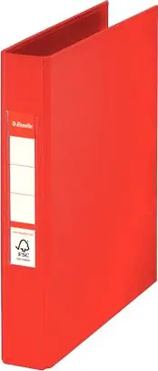 Dosje unazore Esselte Vivida, A5, 2 unaza, shpinë 42mm, e kuqe