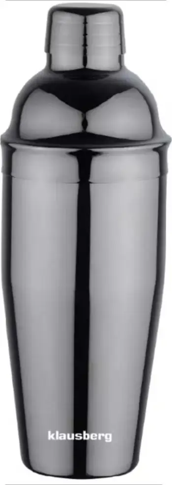 Shaker koktejsh Klausberg, 750ml, çelik inox, grafit