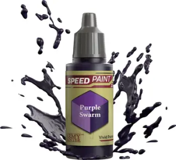 Ngjyrë akrilike The Army Painter Speedpaint 2.0 Purple Swarm, 18ml, jo toksike, veshje një shtresë