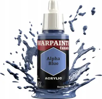 Ngjyrë akrilike The Army Painter Warpaints Fanatic Alpha Blue, 18ml, blu