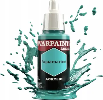 Ngjyrë akrilike The Army Painter Warpaints Fanatic Aquamarine, 18ml, blu-jeshile