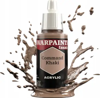 Ngjyrë akrilike The Army Painter Warpaints Fanatic Command Khaki, 18 ml, kafe khaki