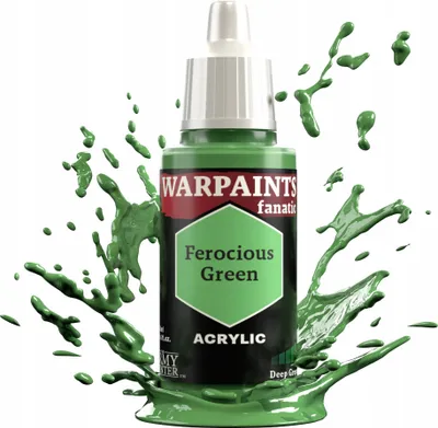 Ngjyrë akrilike The Army Painter Warpaints Fanatic Ferocious Green, 18ml, jeshile - 1