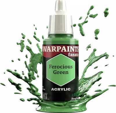 Ngjyrë akrilike The Army Painter Warpaints Fanatic Ferocious Green, 18ml, jeshile - 3