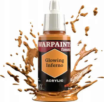 Ngjyrë akrilike The Army Painter Warpaints Fanatic Glowing Inferno, 18ml, për miniatura