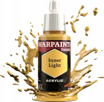 Ngjyrë akrilike The Army Painter Warpaints Fanatic Inner Light, 18ml, e verdhë