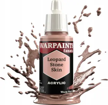 Ngjyrë akrilike The Army Painter Warpaints Fanatic Leopard Stone Skin, 18ml, kafe gur