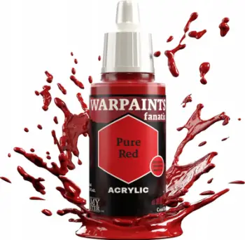 Ngjyrë akrilike The Army Painter Warpaints Fanatic Pure Red WP3118P, 18ml, e kuqe