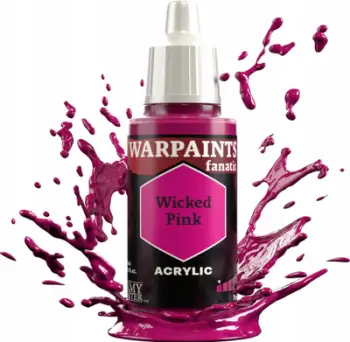 Ngjyrë akrilike The Army Painter Warpaints Fanatic Wicked Pink, 18ml, rozë