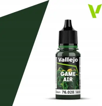 Ngjyrë akrilike Vallejo Game Air VJP76028, 18 ml, e gjelbër e errët