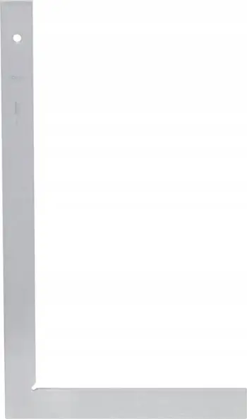 Shabllon kënddrejtë Universal Square Limit, 400 x 230 mm, çelik i galvanizuar, gri metalike