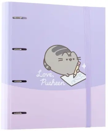 Dosje unazore Pusheen Moments Collection, A4, 4 unaza, lejla