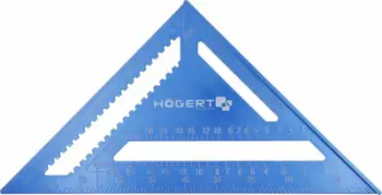 Shabllon marangozësh Högert Technik HT4M214, 300 mm, alumini, i argjendtë