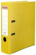 Dosje unazore Herlitz Q File, A4, shpinë 8 cm, e verdhë - 1