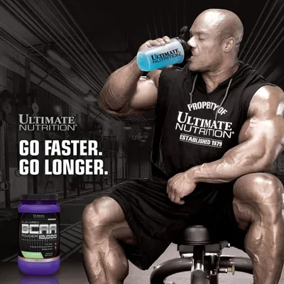 Aminoacide Ultimate Nutrition BCAA Powder, 12000 60 serv, 457g, Cherry - 2