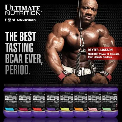 Aminoacide Ultimate Nutrition BCAA Powder, 12000 60 serv, 457g, Cherry - 3